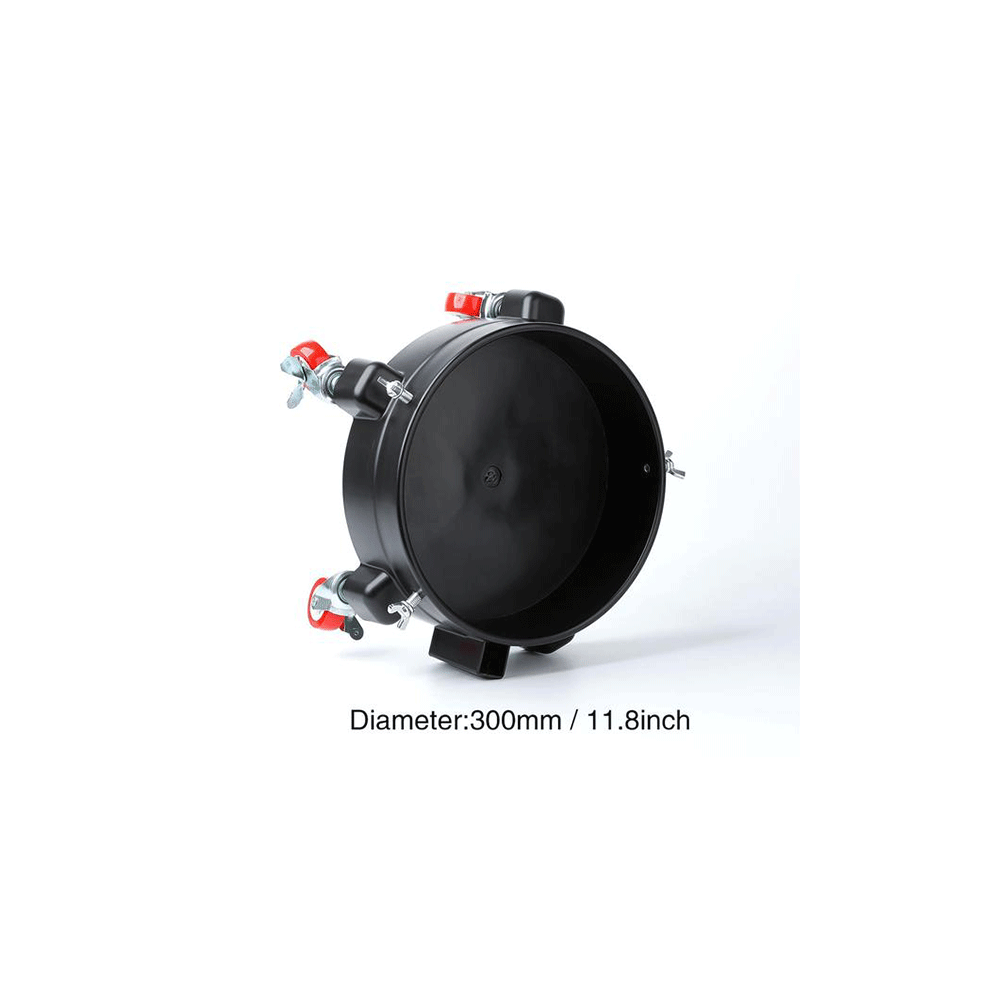 SGCB 12 INCH REMOVABLE ROLLING DOLLY FOR 4.4 GAL BUCKET CAR WASH SYSTEM